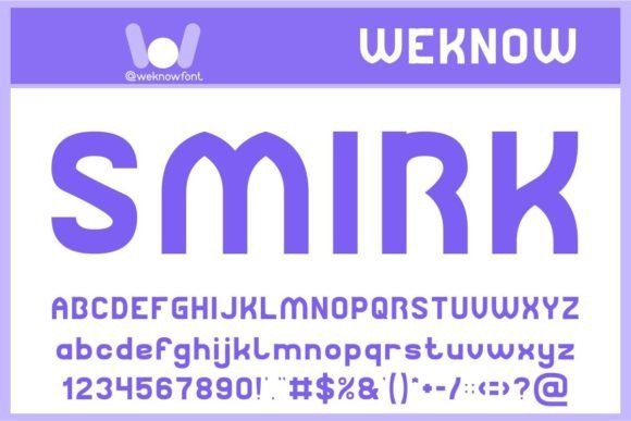 Smirk Font - Featured Image