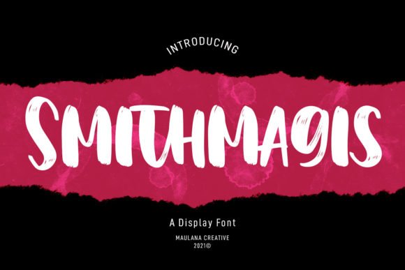 Smithmagis Font - Featured Image
