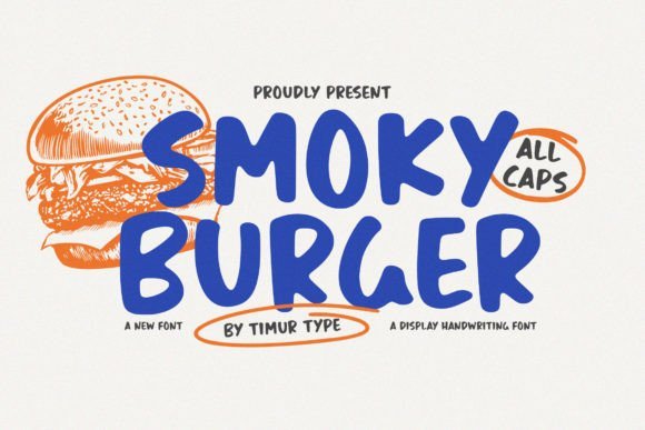 Smoky Burger Font - Featured Image
