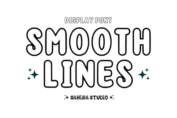 Smooth Lines Font - Featured Image
