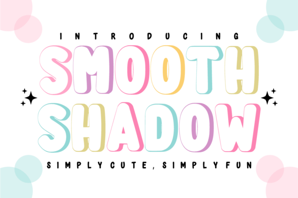 Smooth Shadow Font - Featured Image
