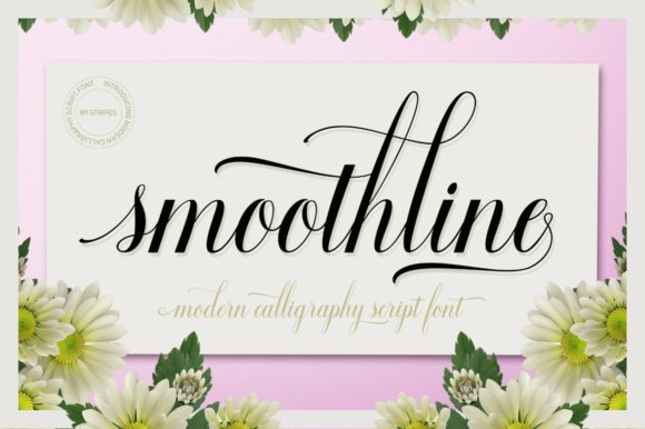 Smoothline Script Font - Featured Image