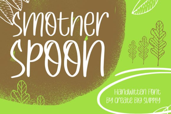 Smother Spoon Font - Featured Image