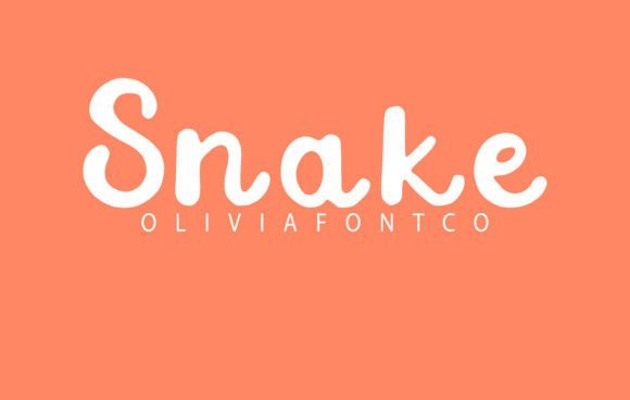 Snake Font - Featured Image