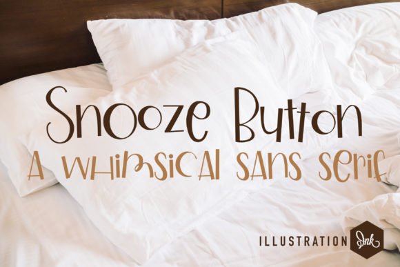 Snooze Button Font - Featured Image