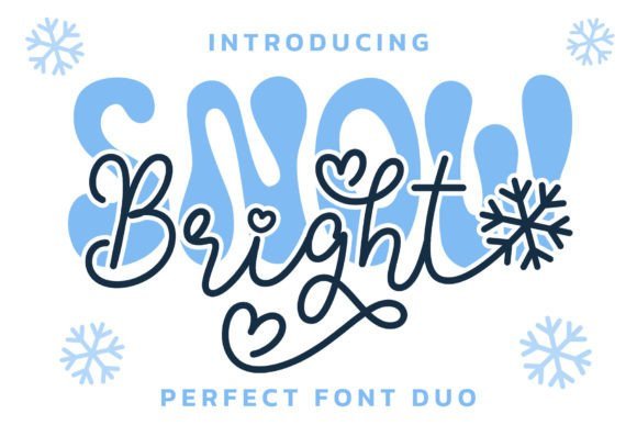 Snow Bright Duo Font - Featured Image