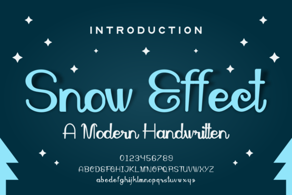 Snow Effect Font - Featured Image