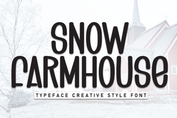 Snow Farmhouse Font - Featured Image