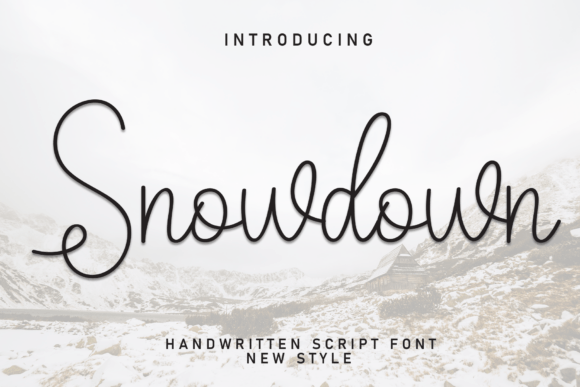 Snowdown Font - Featured Image